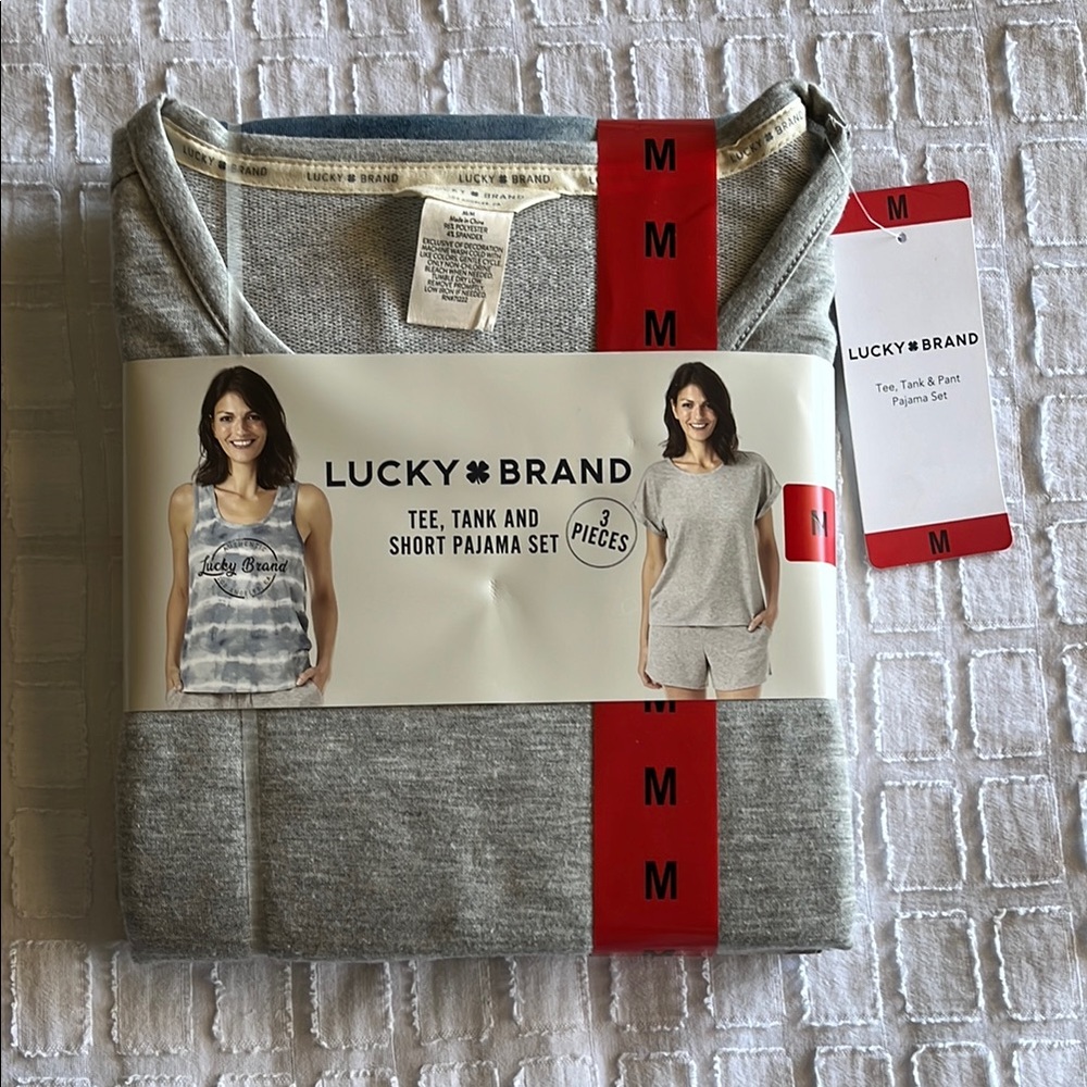 Lucky Brand Gray Pajama Set